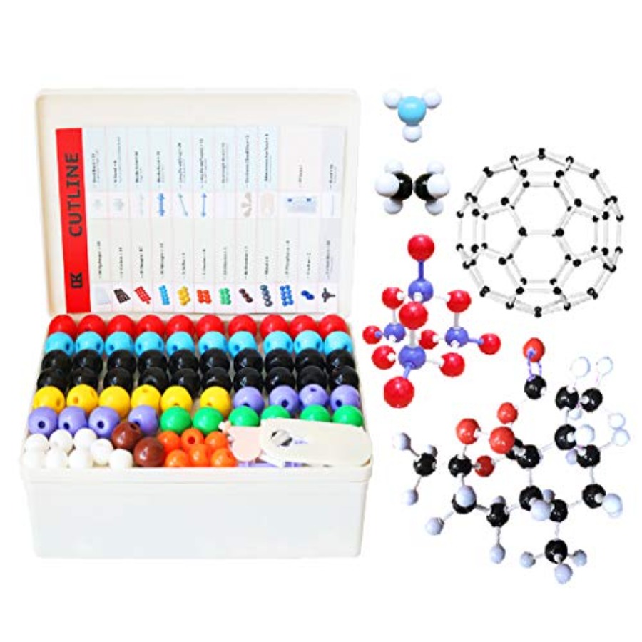 Chemistry Set Beginner - 화학 분자 모형 키트 444개, 유기