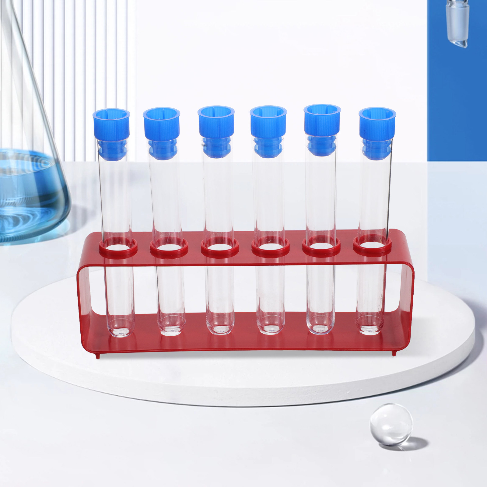 1세트 과학 시험관 투명 플라스틱 실험관(캡 포함) 화 - Chemistry Set Beginner 리뷰 및 가격