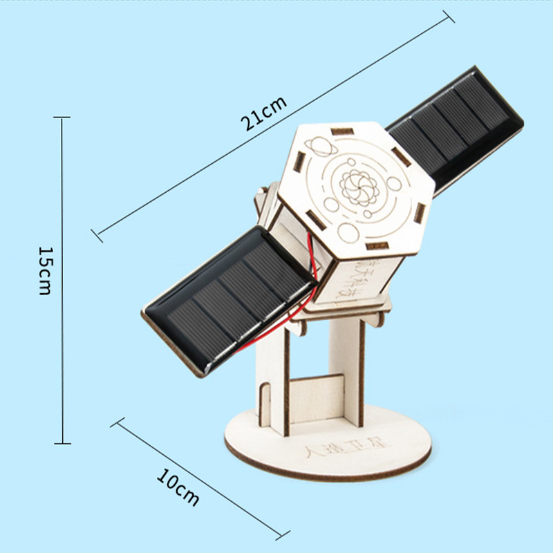 DIY 태양광 위성 조립 키트 어린이 학생 과학 교육  - Science Toys Diy 리뷰 및 가격