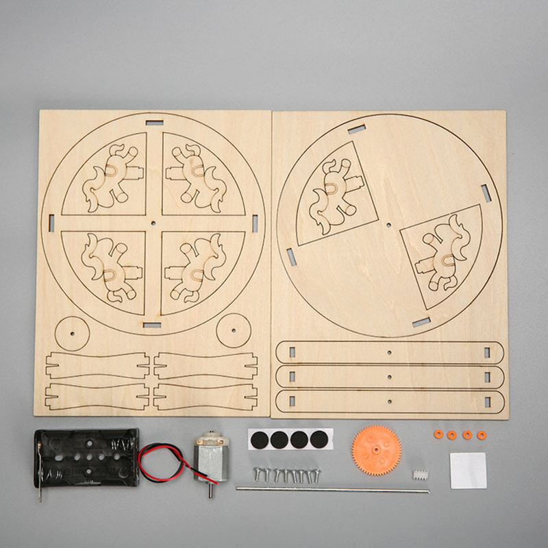 HUAHUA 나만의 회전목마 만들기 교육용 장난감 세트 - Science Toys Diy 리뷰 및 가격