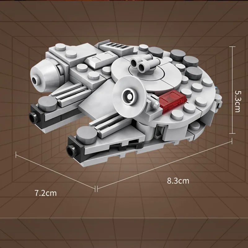 클래식 스타 파이터 비행기 우주선 빌딩 블록 세트 미니 - Science Toys Diy 리뷰 및 가격