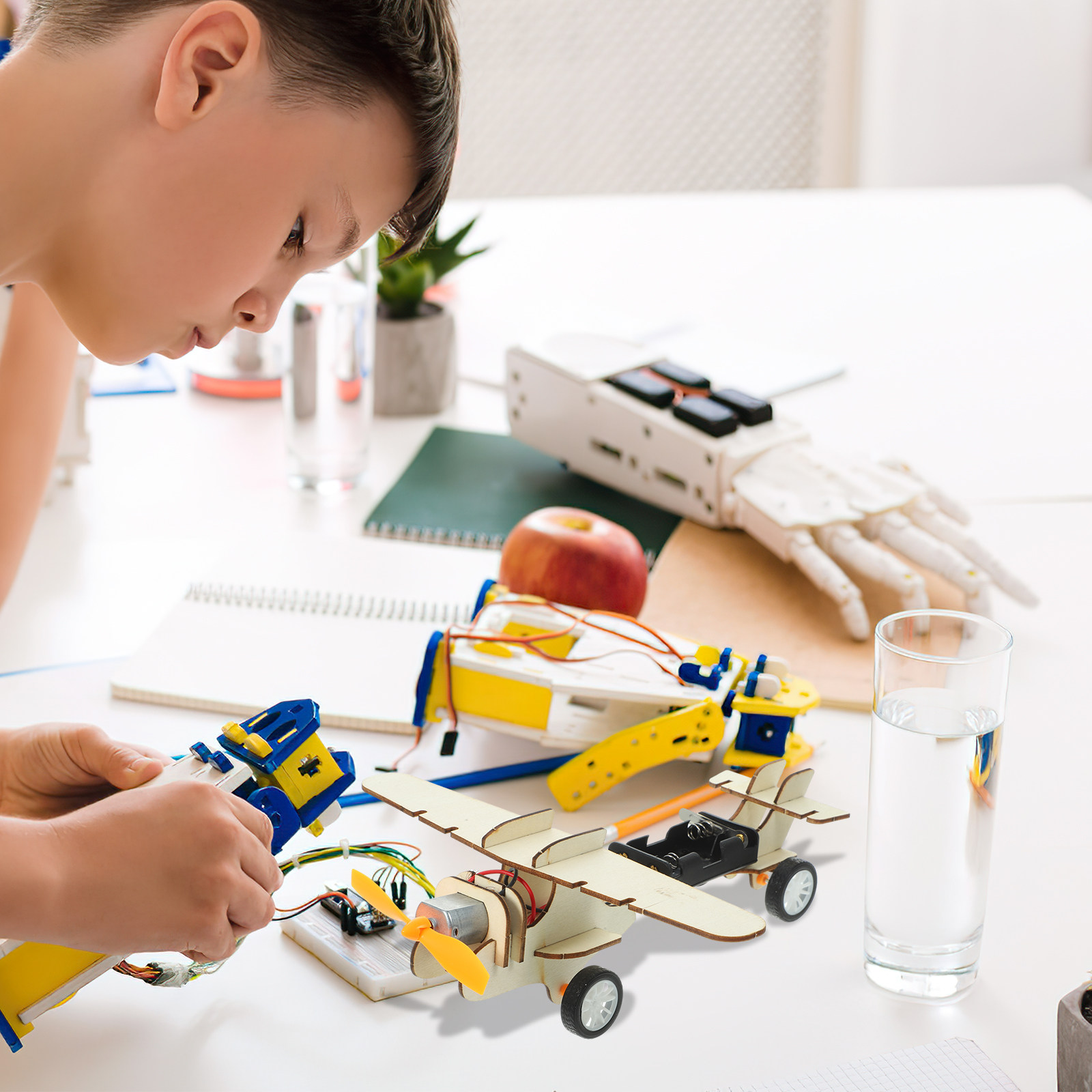 1세트 나무 글라이더 비행기 DIY 과학 키트 어린이용 - Science Toys Diy 리뷰 및 가격