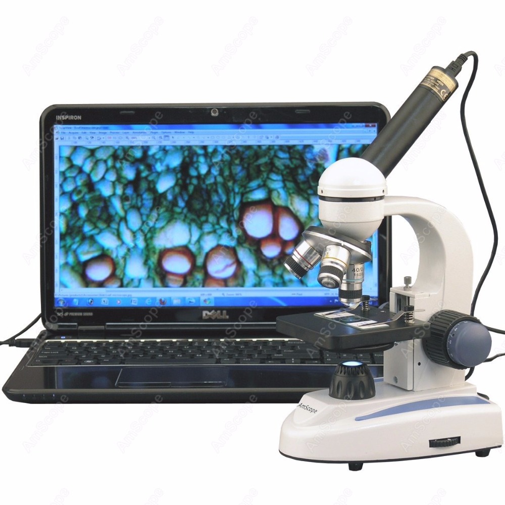 AmScope 무선 단안 복합 현미경 40X-1000X - Amscope Microscope Compound 40X-1000X 리뷰 및 가격