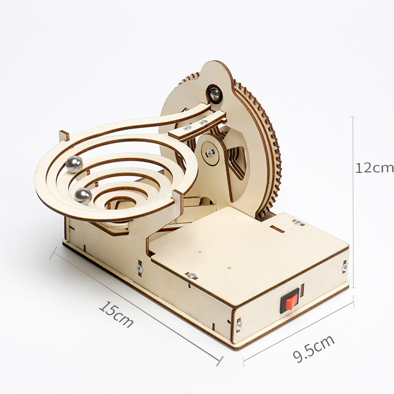 증기 과학 교육 키트, 3D 목재 대리석 런 볼, 전기 - Science Toys Diy 리뷰 및 가격