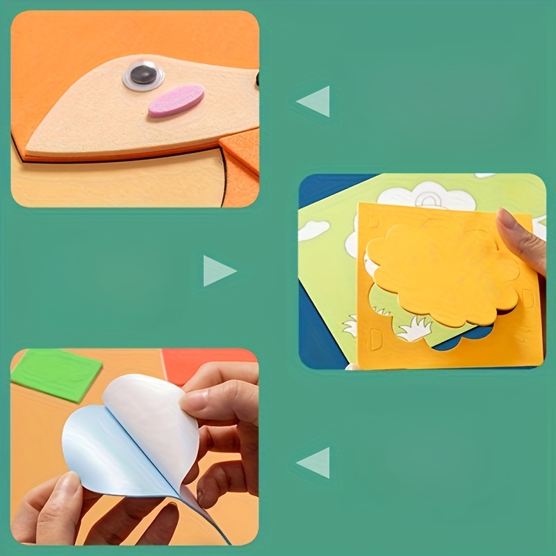 어린이용 3D 스티커, 일회용, 수제 EVA 공예 데칼 - Science Toys Diy 리뷰 및 가격