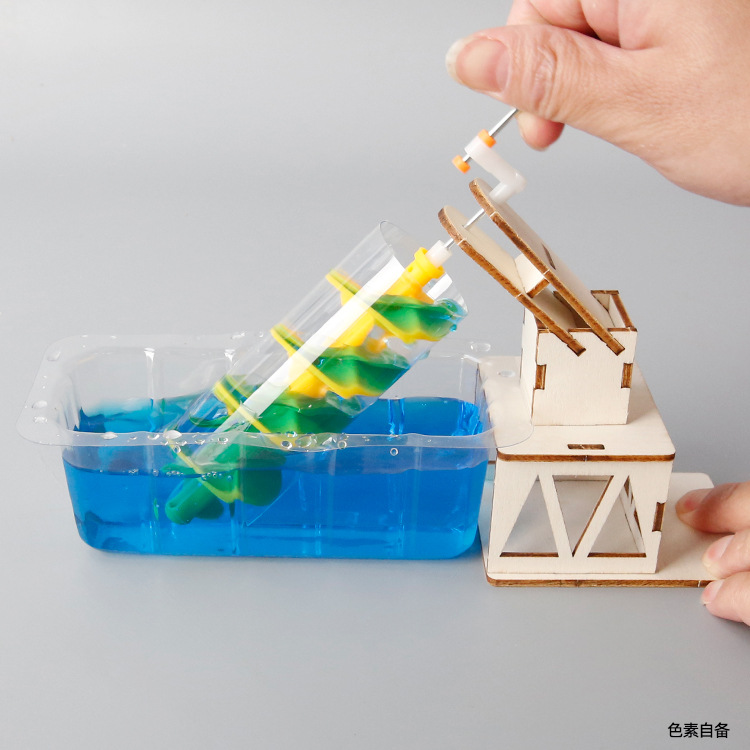 과학 실험 아르키메데스 물레방아 어린이 과학 기술 소형 - Science Toys Diy 리뷰 및 가격